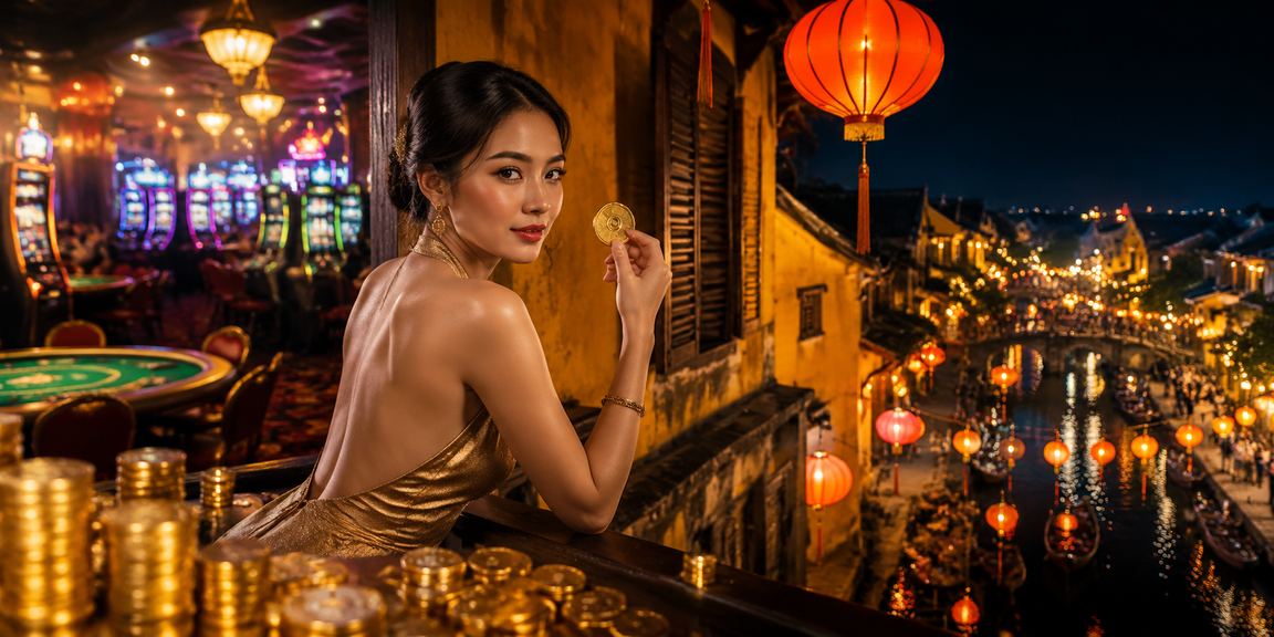 Không khí lễ hội Hội An kết hợp trải nghiệm casino và xổ số trực tuyến